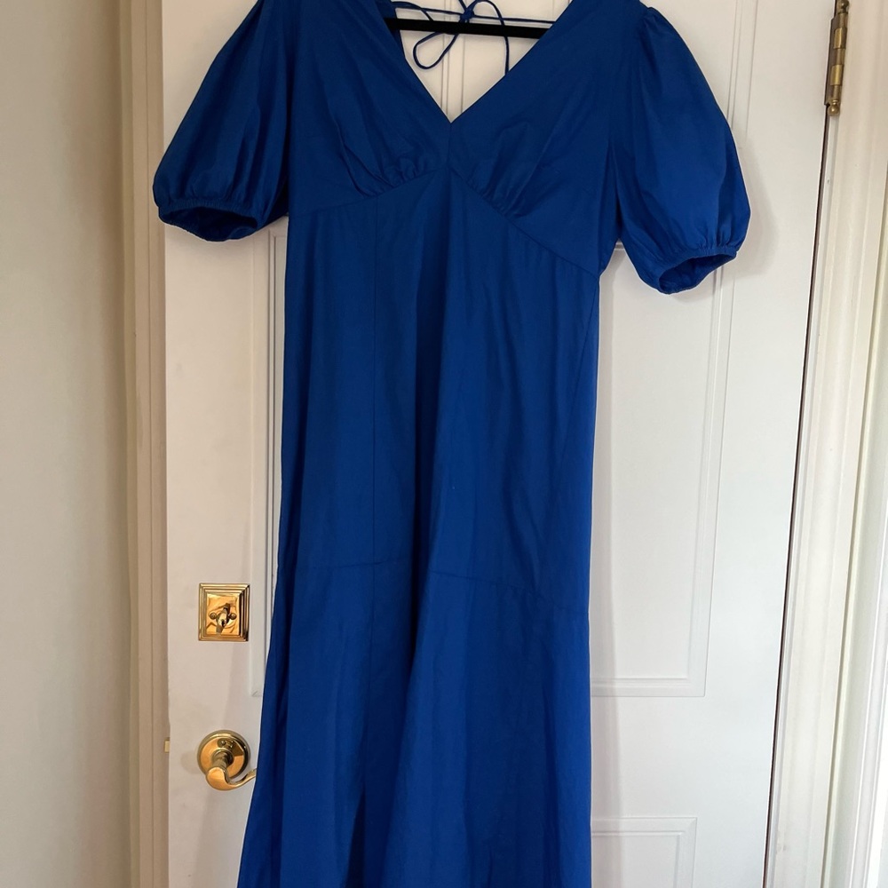 LOFT Royal Blue Long Sleeve Dress